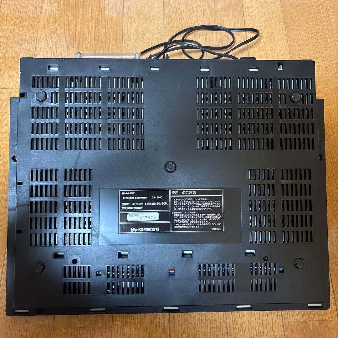 その他 SHARP PERSONAL COMPUTER CZ-801C