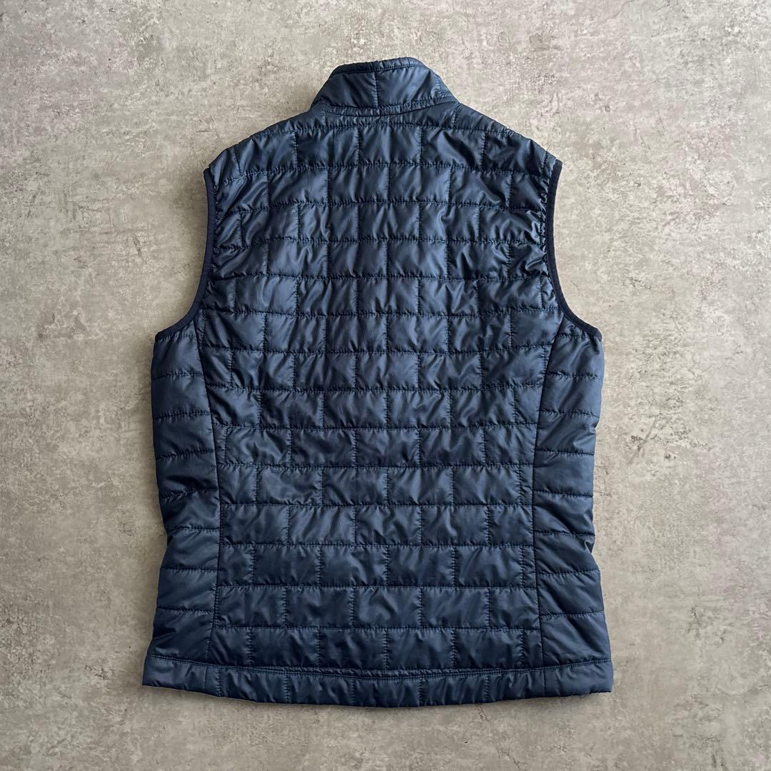 極美品■patagonia【M】ナノパフベスト ネイビー パーマフロスト