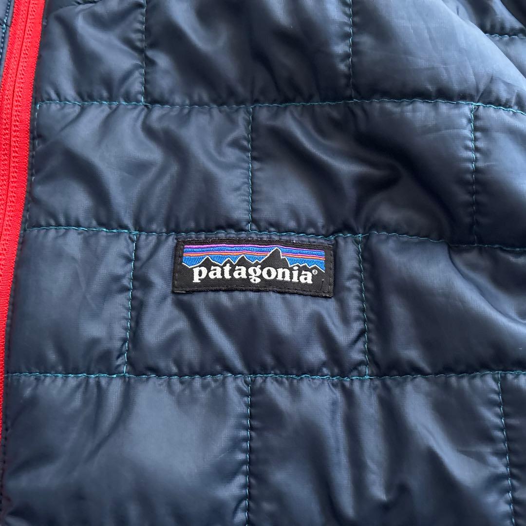 極美品■patagonia【M】ナノパフベスト ネイビー パーマフロスト
