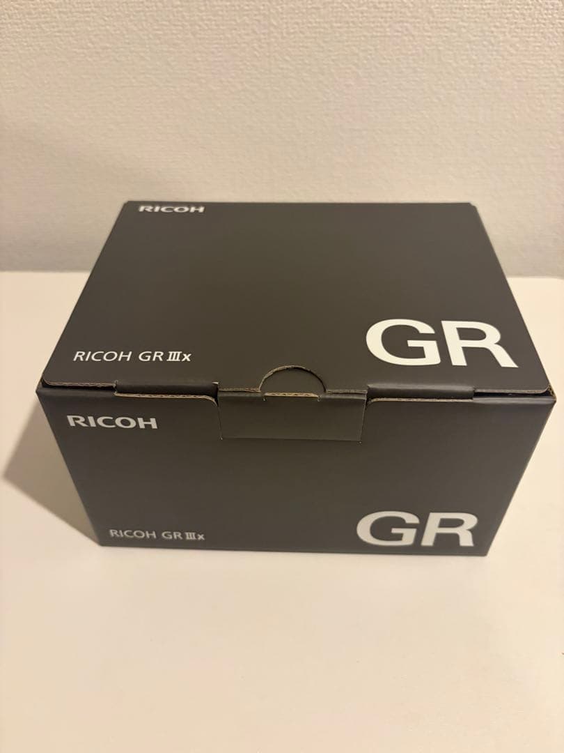 【新品】RICOH GR IIIx 本体 箱入り 保証書付き
