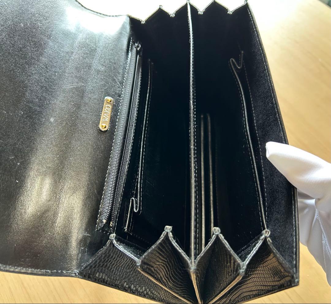 和光　WAKO 銀座和光 ハンドバッグ　クロコ　フォーマル