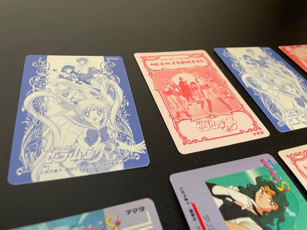 セーラームーン アマダ プラチナ カードダス カード セット トレカ