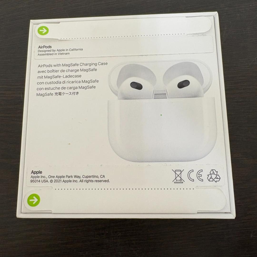 【新品未開封】Apple AirPods 第3世代 MME73J/A