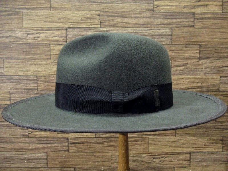 試着のみ ミスターファットマン TWO DOLLAR ロングブリム 中折れハット