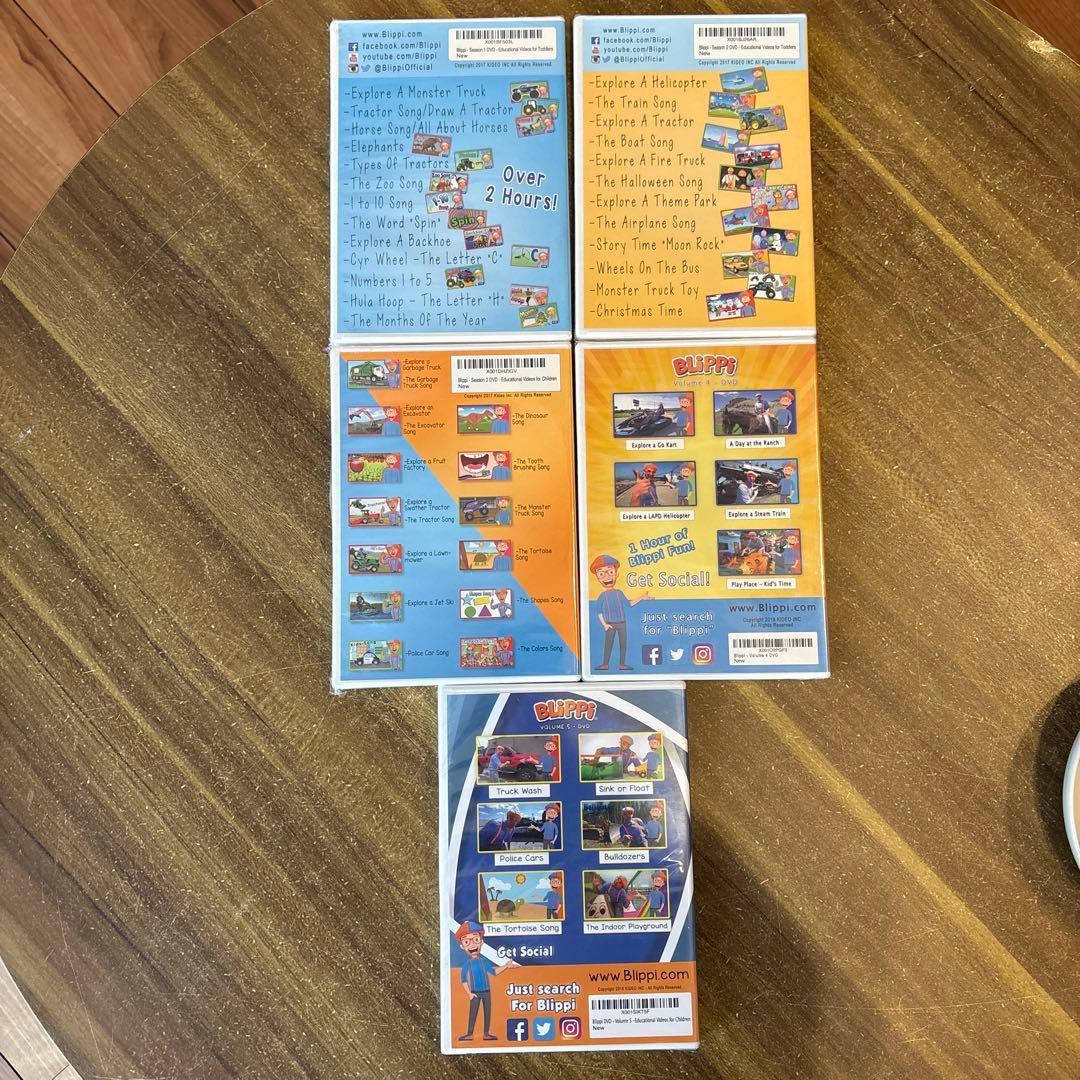 Blippi DVDセット