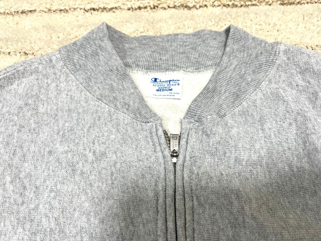 フレームワークチャンピオン別注ハーフzipリバースウィ