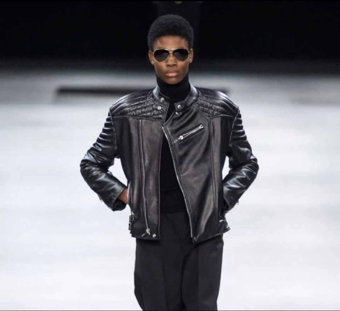 CELINE エディ レザージャケット