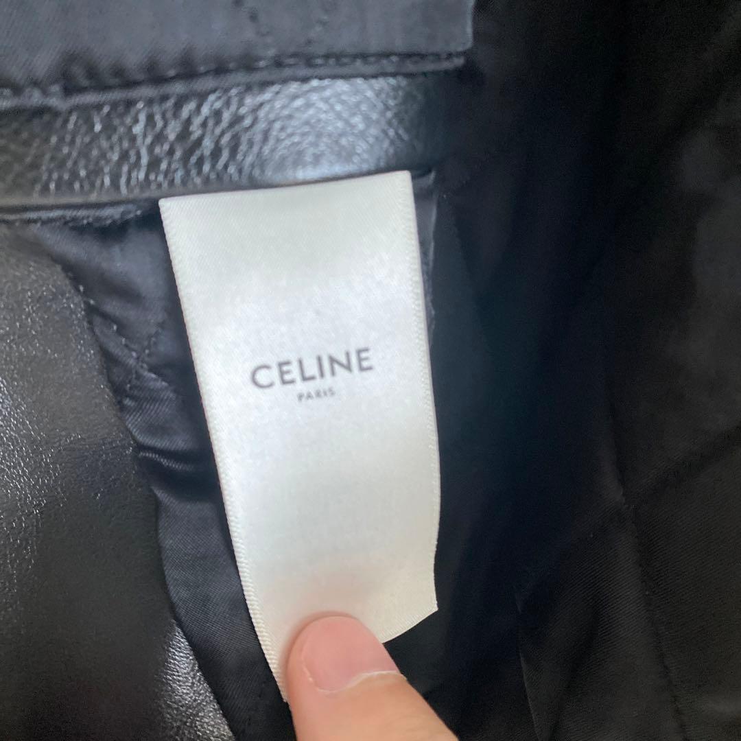CELINE エディ レザージャケット