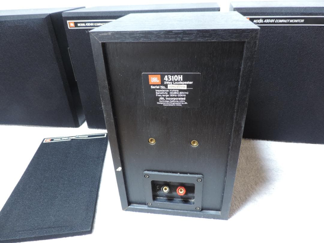 JBL 4310H1台/4304H3台 スピーカー　4台セット　音出し確認☆