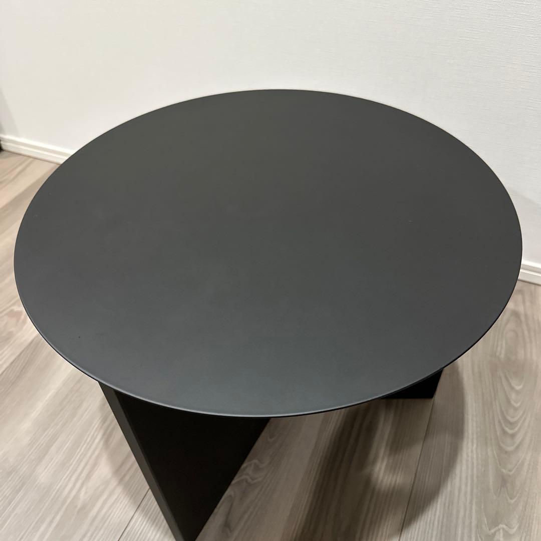 HAY SLIT TABLE ROUND スリットテーブル　ローテーブル　黒