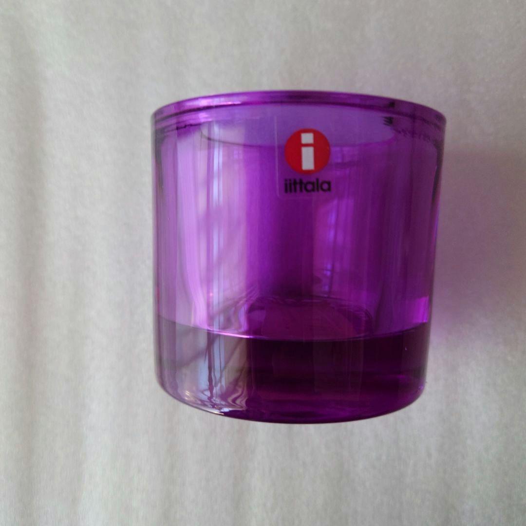 イッタラ × マリメッコ☆キビ キャンドルホルダー☆アメジスト