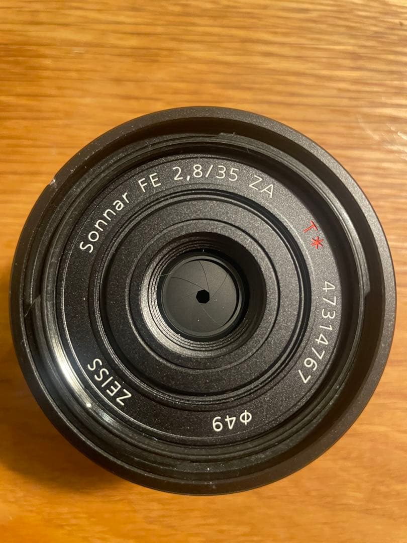 値下げ中　sony FE 35mm F2.8 ZA SEL35F28Z