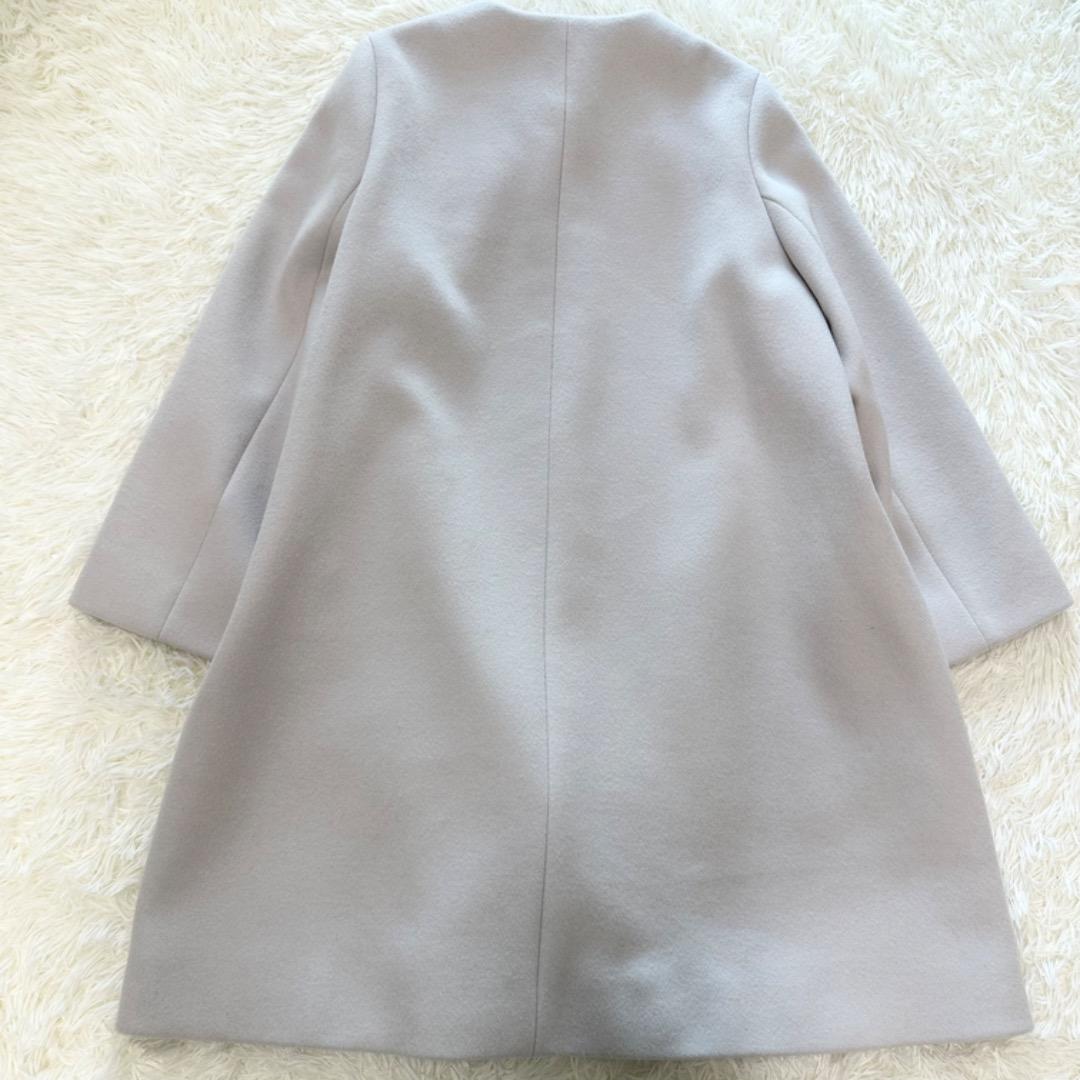 ユナイテッドアローズ Aライン ノーカラー ミドルコート
