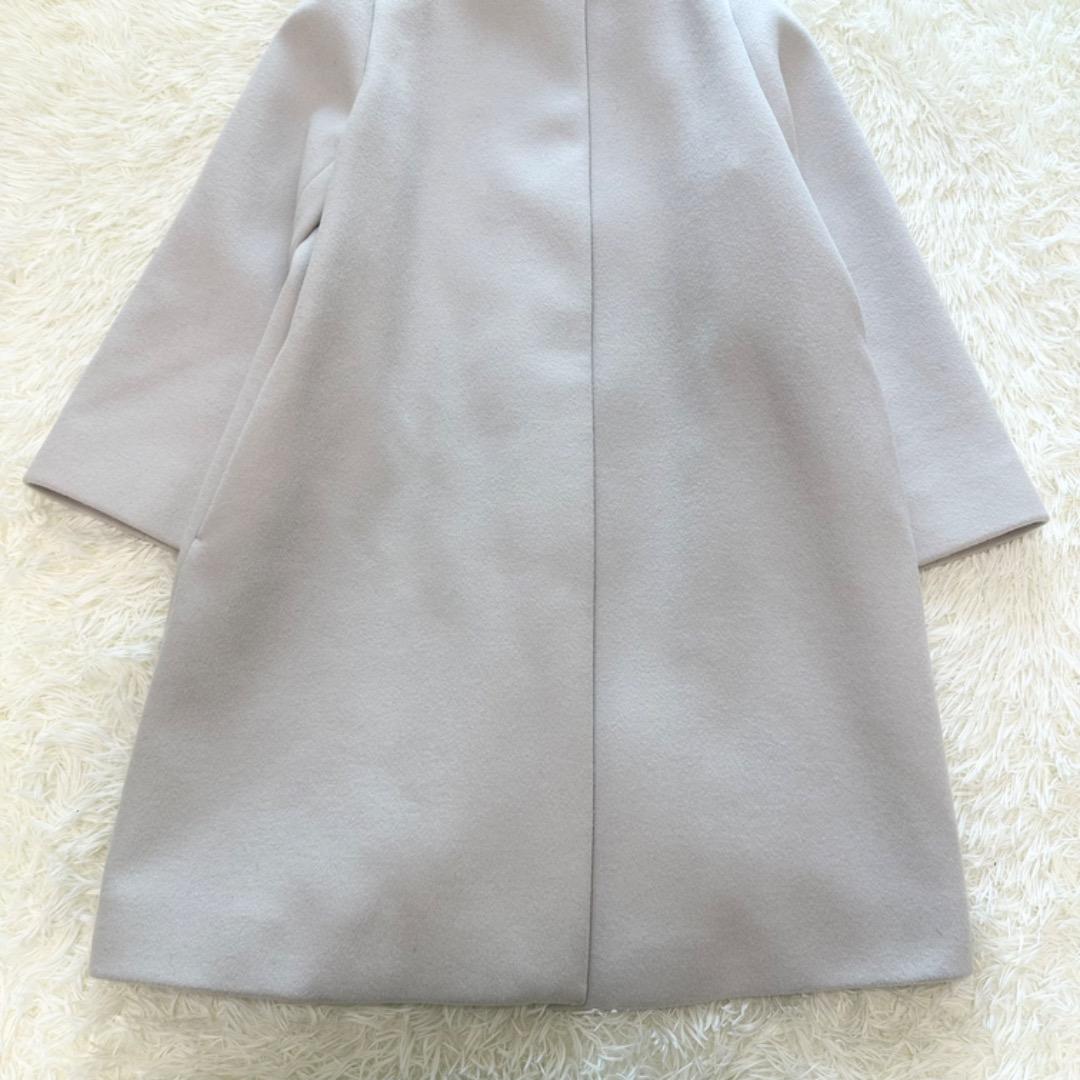 ユナイテッドアローズ Aライン ノーカラー ミドルコート