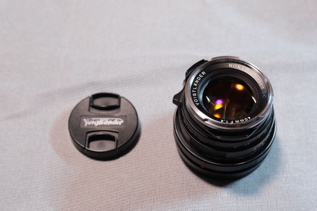 Voigtlander nokton 40mm f1.4 S.C. VMマウント