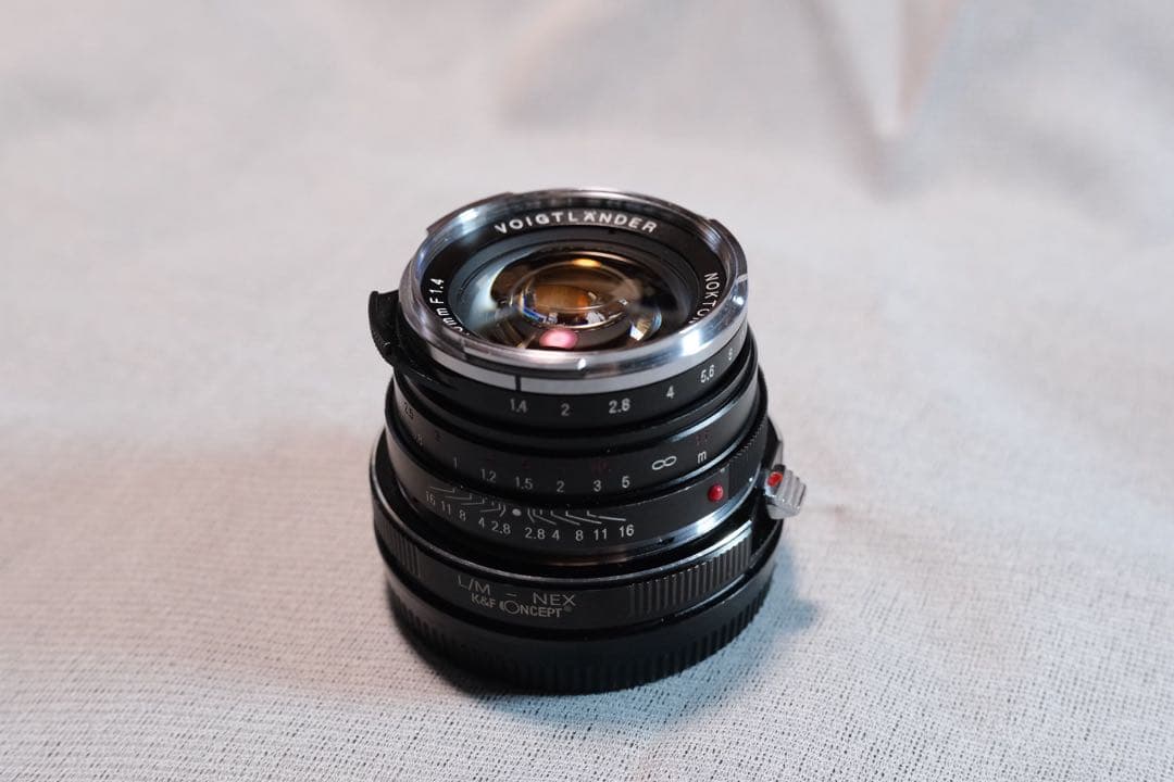Voigtlander nokton 40mm f1.4 S.C. VMマウント