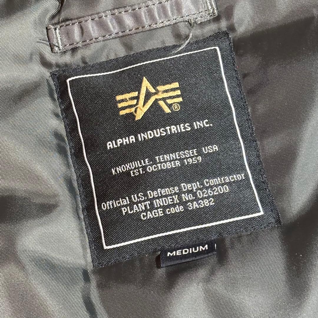 ❤️極美品❤️アルファインダストリーズ❤️N-3B❤️フライトジャケットM ミリタリー
