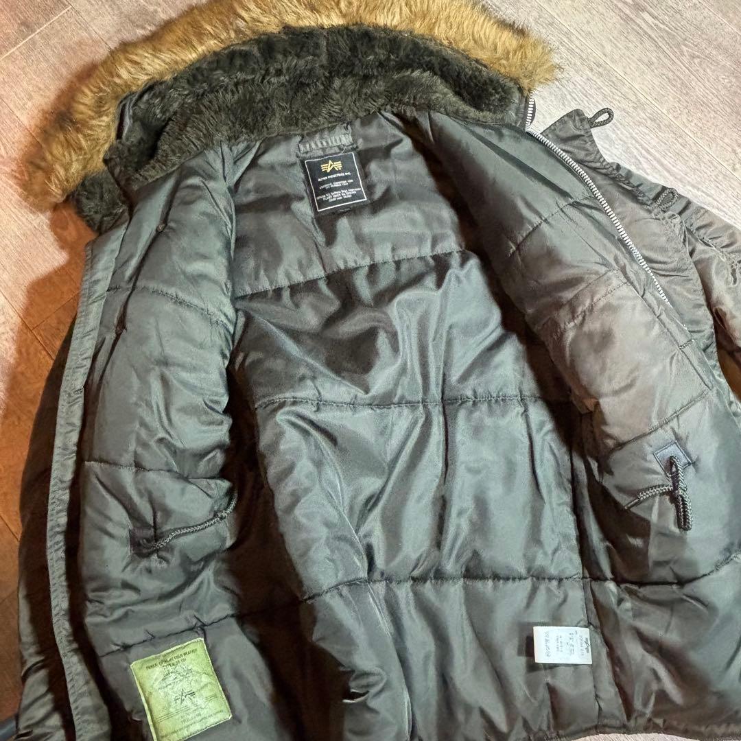 ❤️極美品❤️アルファインダストリーズ❤️N-3B❤️フライトジャケットM ミリタリー