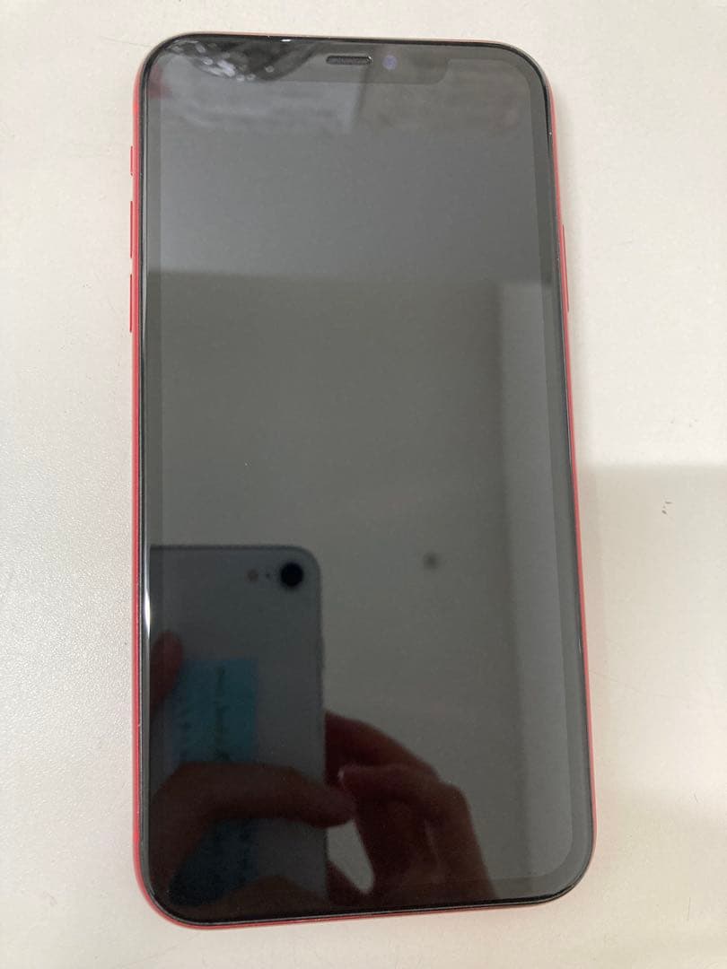 iPhone 11 レッド　128GB バッテリー100%　K1993