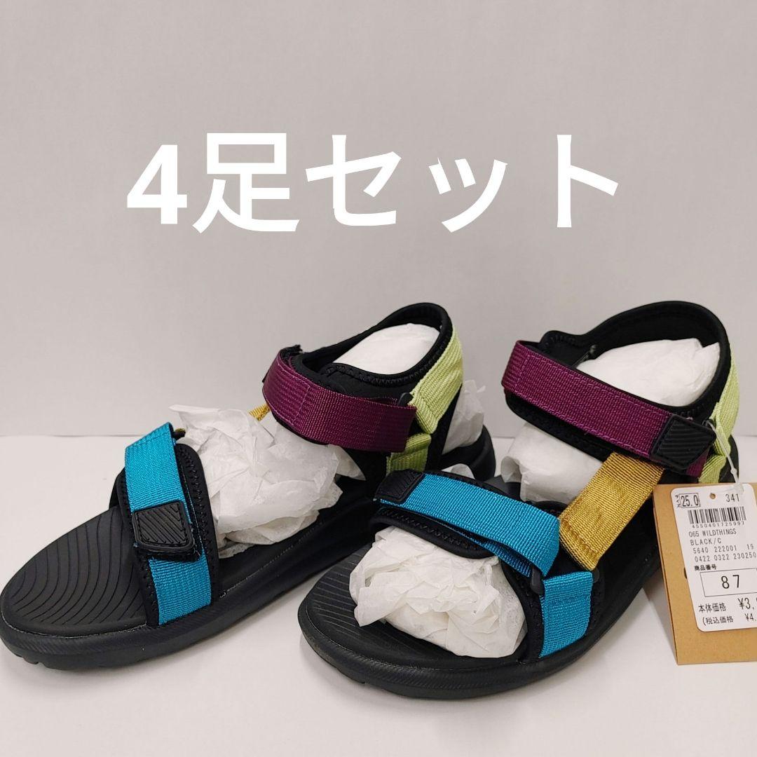 WILD THINGS　25.0cm　新品未使用　サンダル　レディース