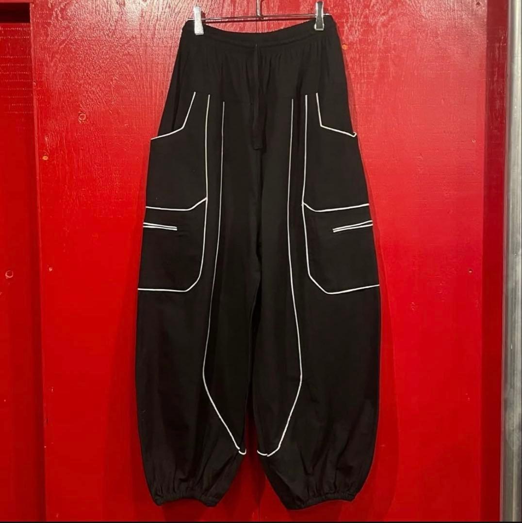 Nepal Trance Pants 黒 y2k グランジ パンツ