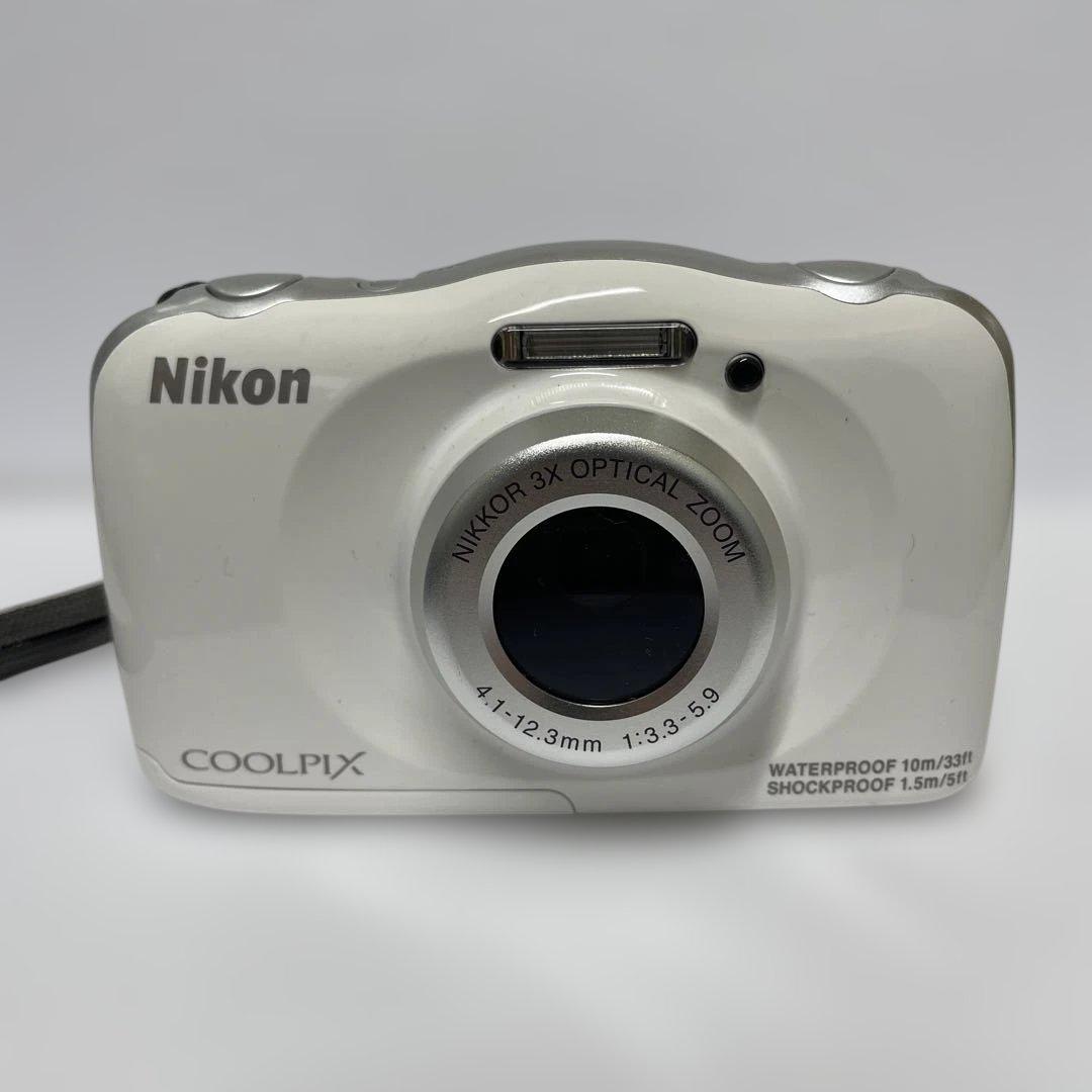 ニコン Nikon COOLPIX S33 ホワイト