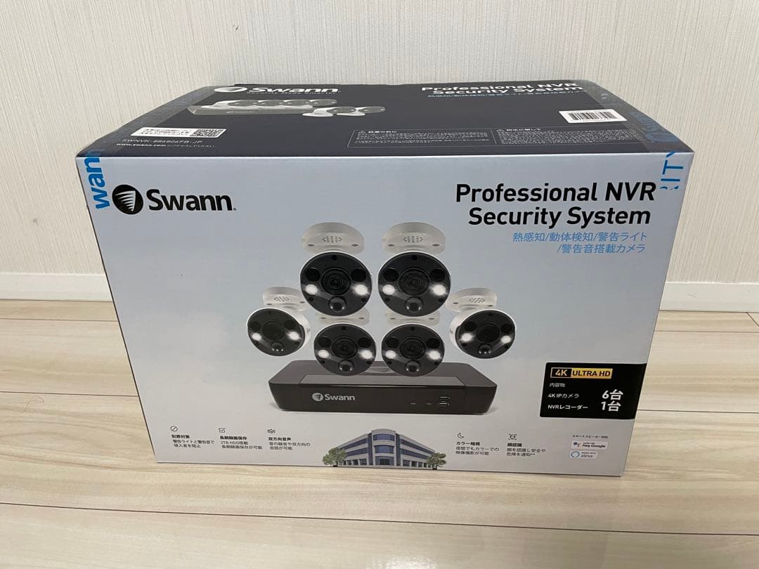 新品 未開封 swann 防犯カメラ 6台セット