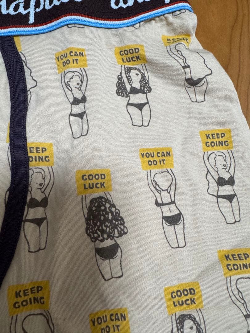 新品⭐︎Anapau アナパウ　ボクサーパンツ３枚セット　全て前開き　Lサイズ