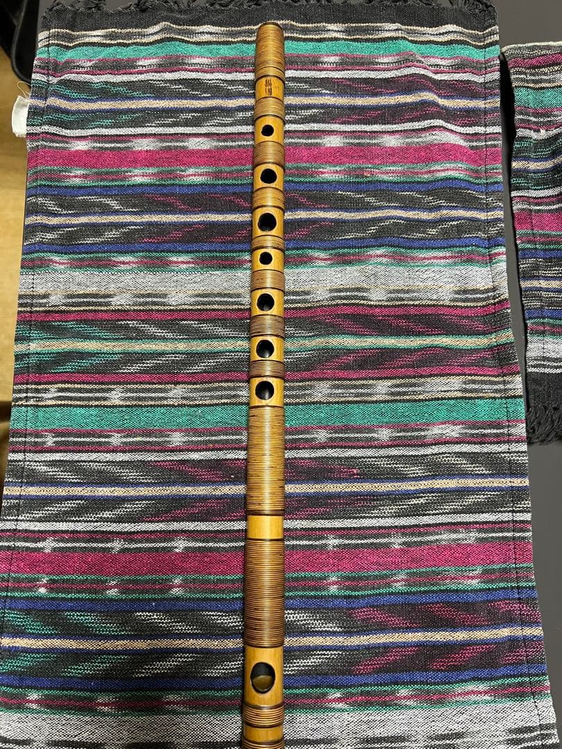 篠笛　蘭情　唄物　七本調子　総巻