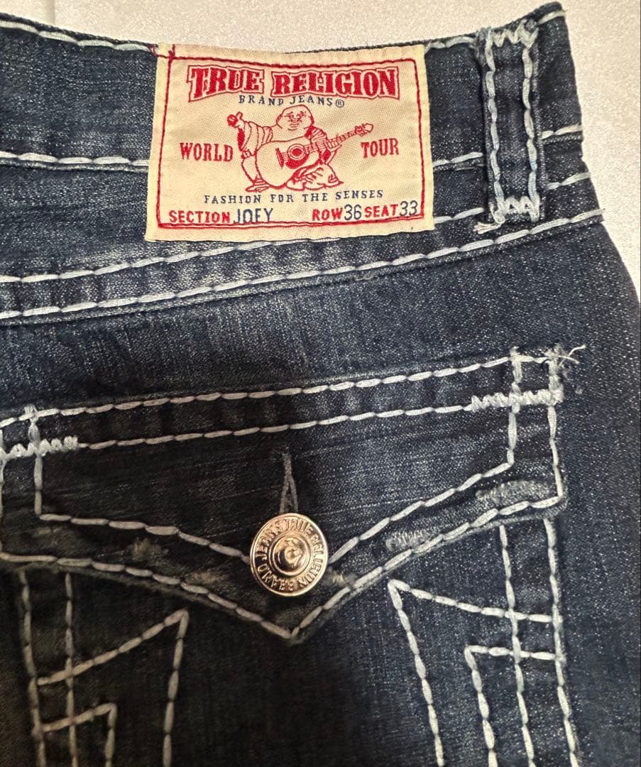 True Religion ダークブルー デニム　　86cm