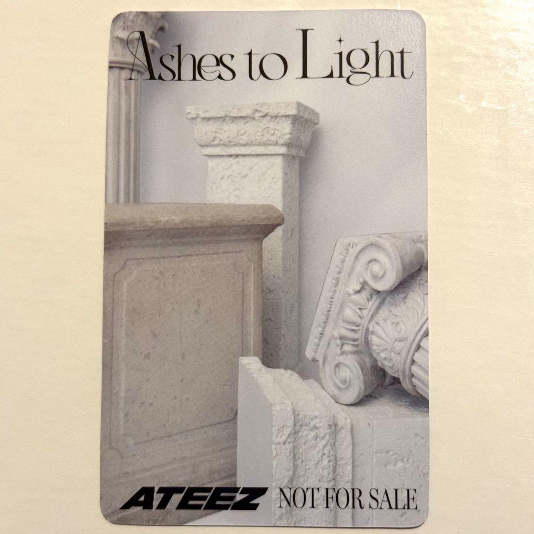 ATEEZ IYF 日本公演 たまアリ B賞 直筆サイン トレカ　ユノ