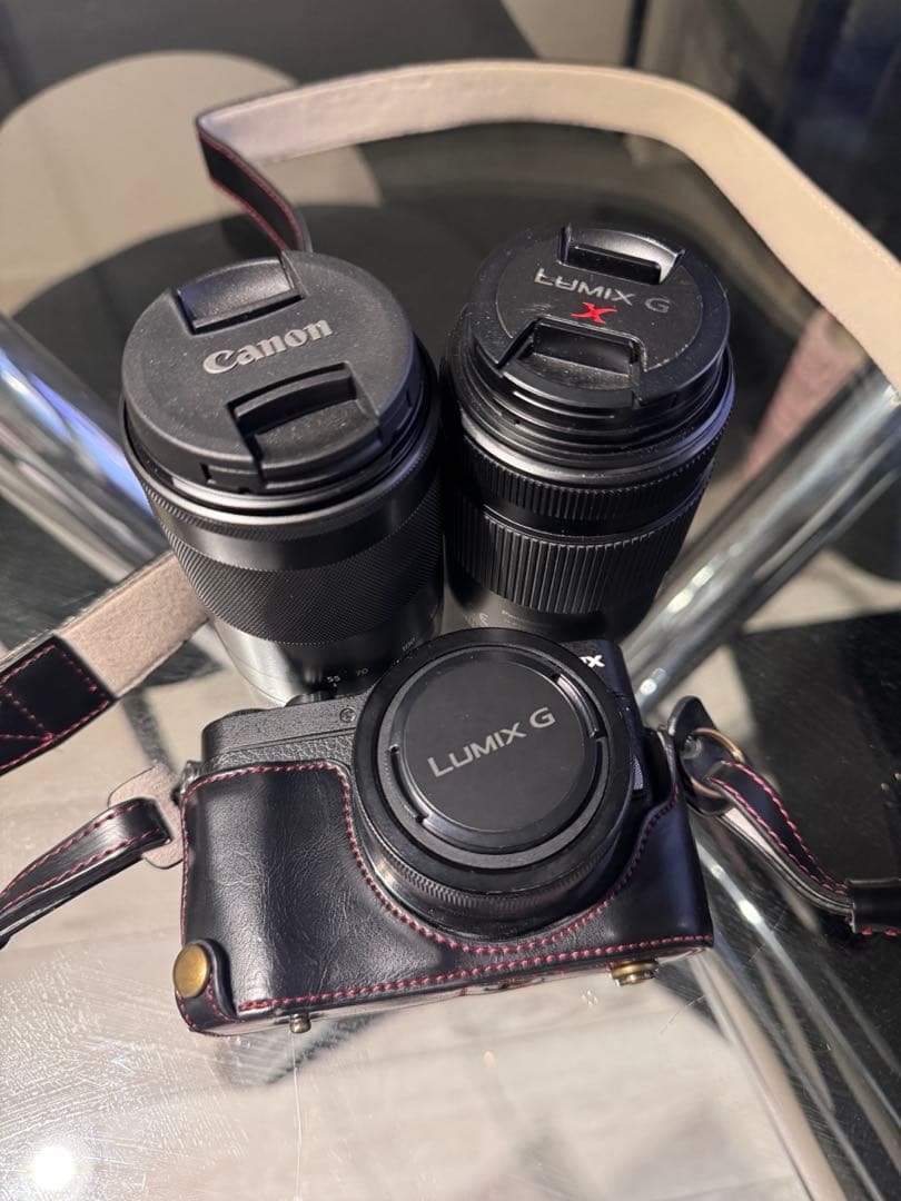 LUMIX ミラーレス一眼　レンズ2個付き