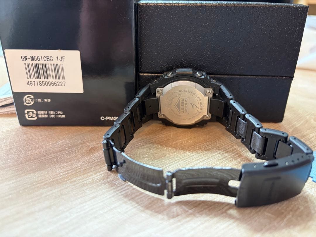 ※イカデビル　G-SHOCK GM-M5610BC-1JF ブラック