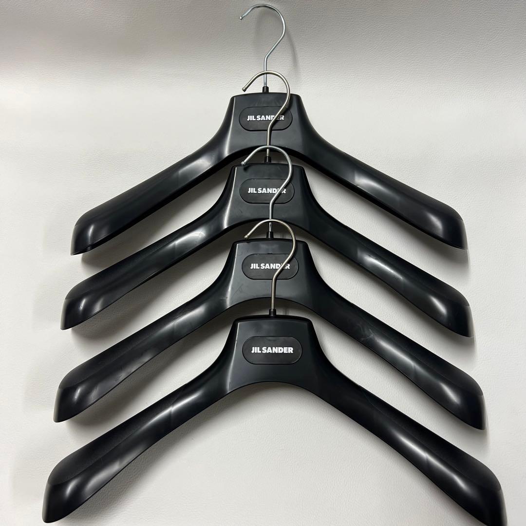 新品未使用 非売品 純正 JIL SANDER ジルサンダー ハンガー 4本