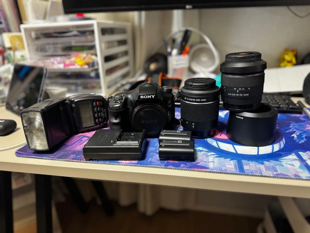 SONY α65 デジタル一眼レフカメラセット