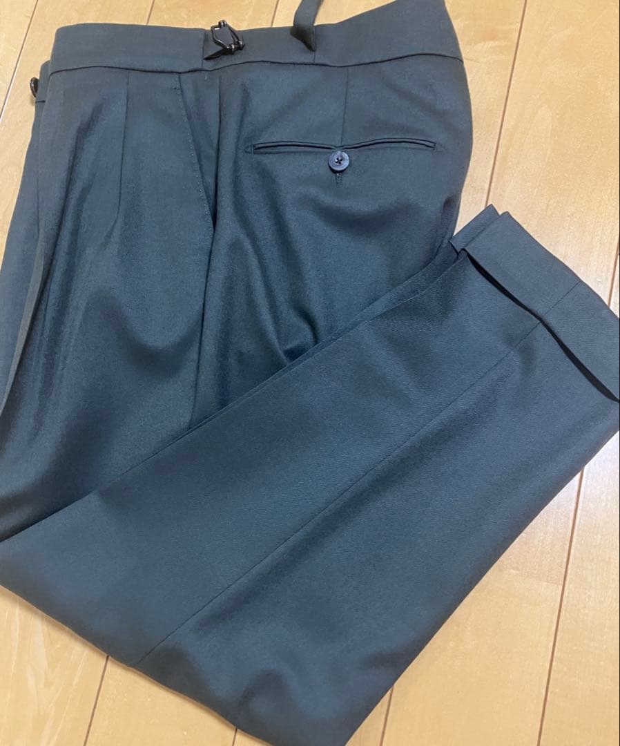 【美品】ベルウィッチ　カノニコ製　SCOTCH　ウール　44　秋冬