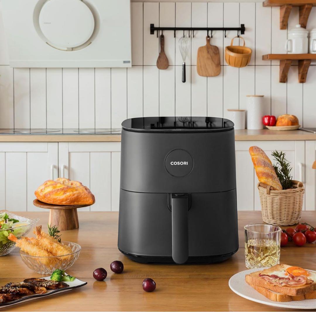 【新品未使用】COSORI エアフライヤ 4.7L 大容量 ノンオイル SS02