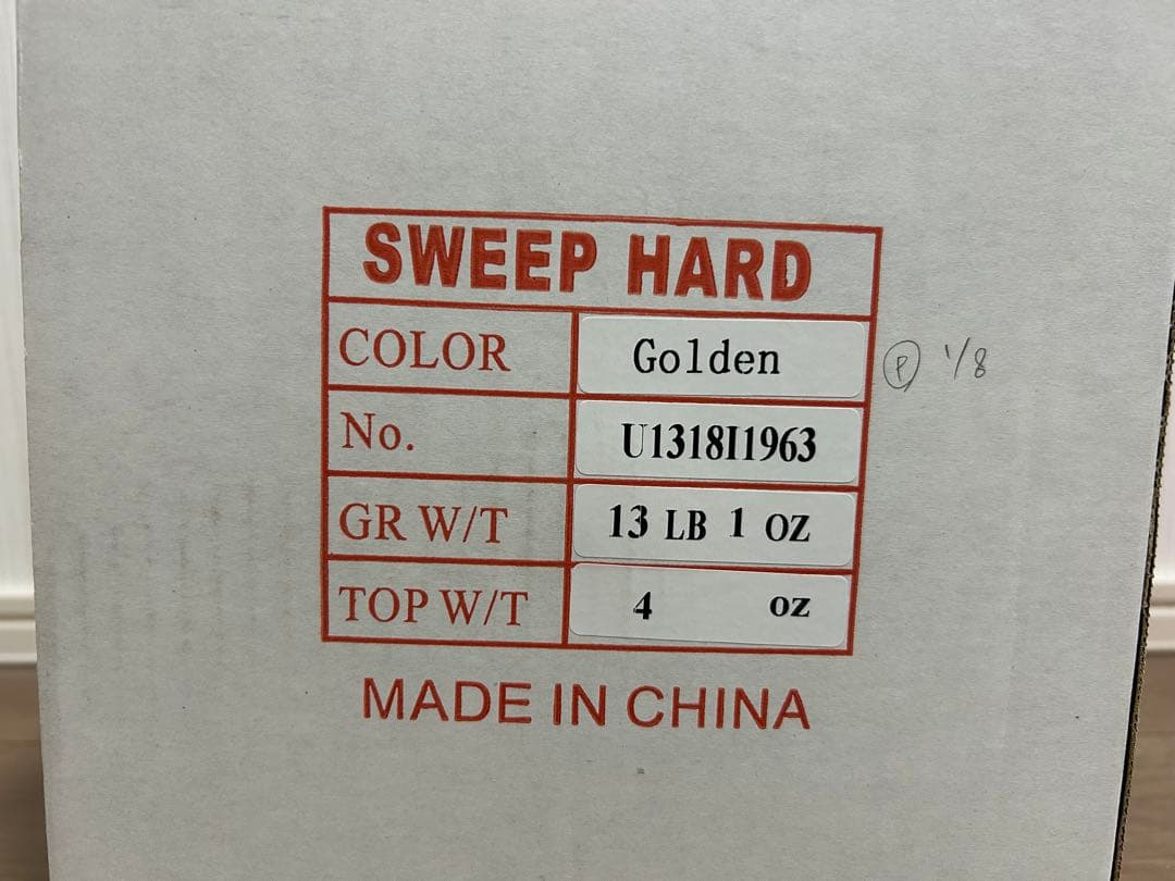 送料込み【新品】スイープハード・ゴールド　ハイスポーツ　13ポンド1オンス 1