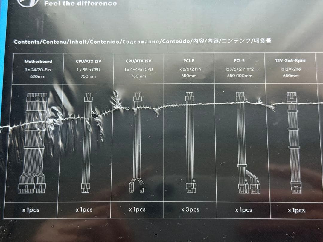 LIAN LI EG1200G 1200W 電源ユニット（新品・未開封）