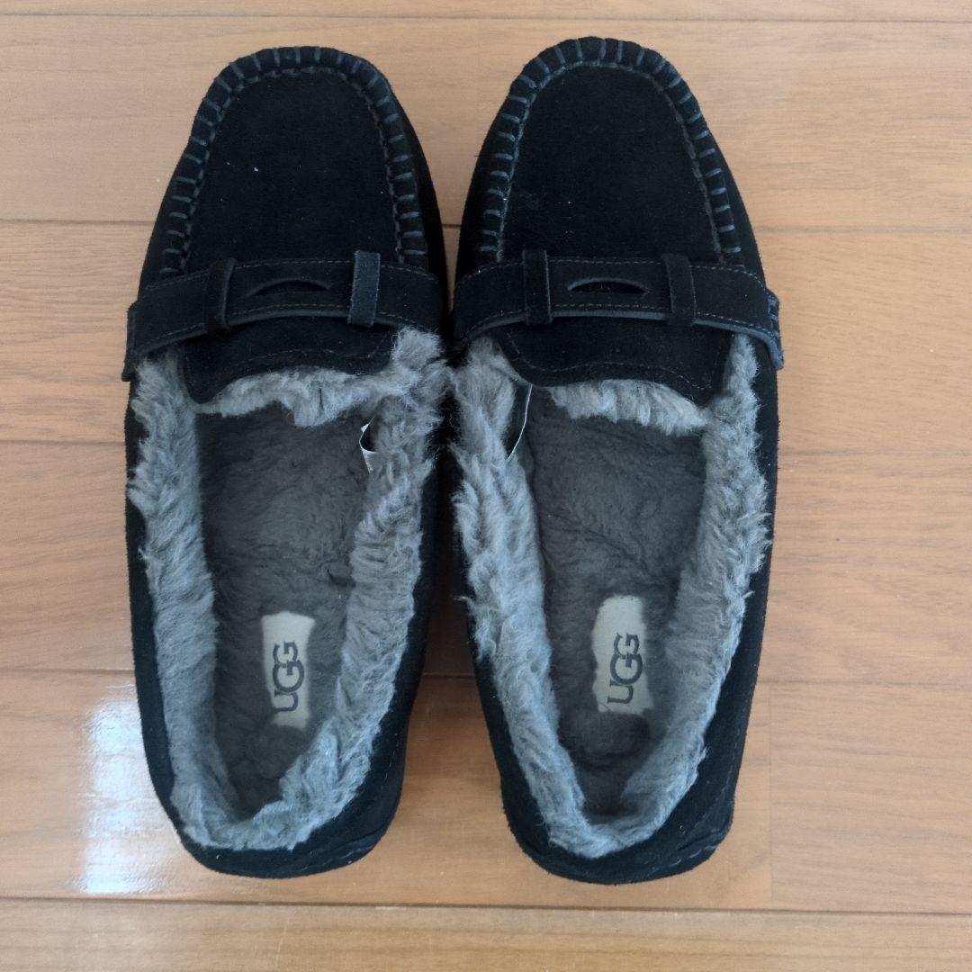 UGG モカシン 24cm ブラック
