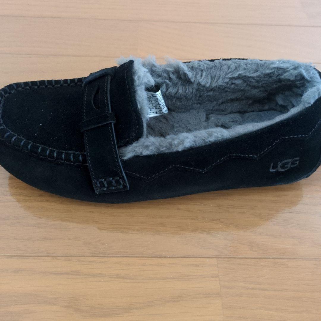 UGG モカシン 24cm ブラック
