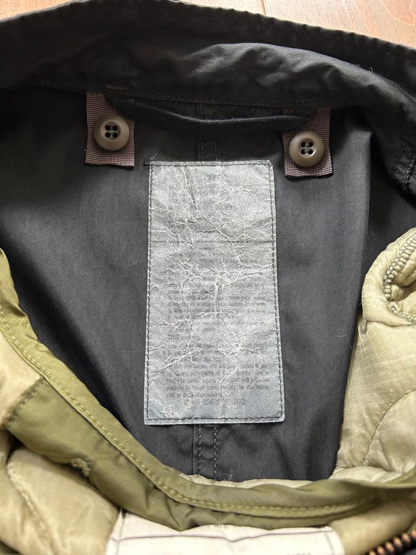 m65 フィッシュテール　黒染め