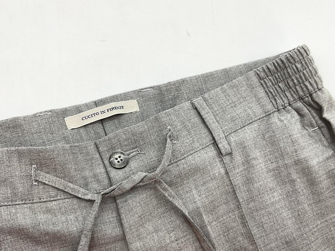 新品 giab's ARCHIVIO マサッチョ クリースストレッチスラックス