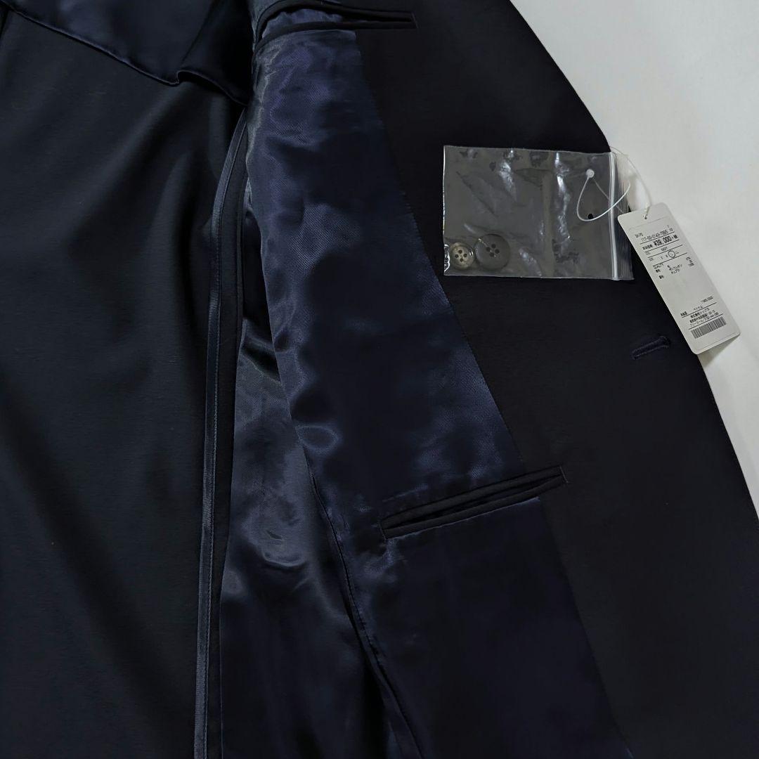超高級ウール★タグ付き★SHIPS　テーラードジャケット　紺　L