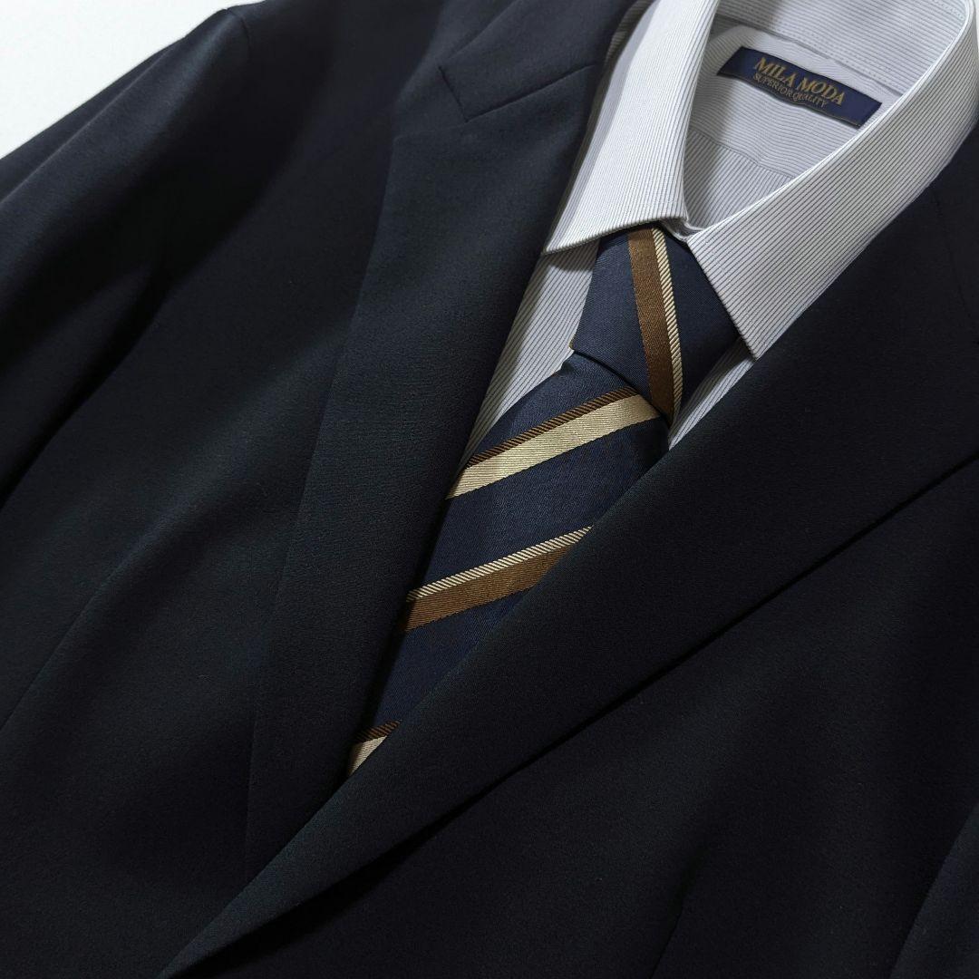 超高級ウール★タグ付き★SHIPS　テーラードジャケット　紺　L