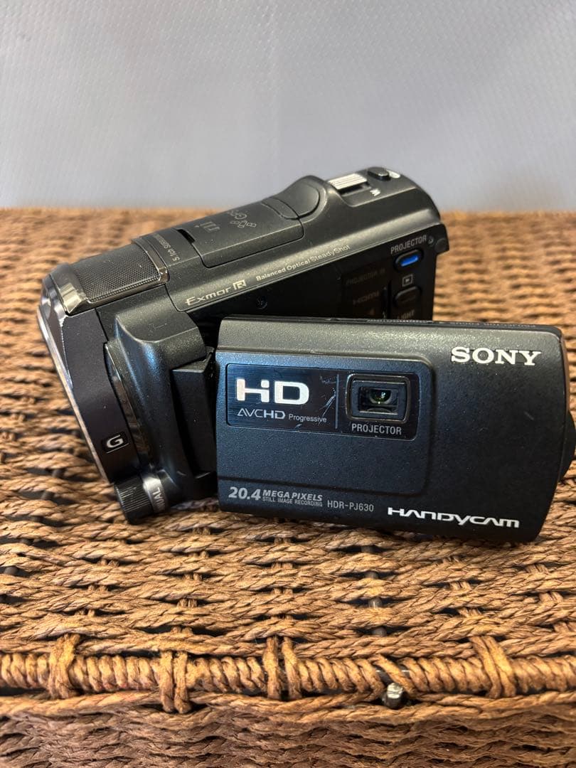 【動作確認済】SONY HDR-PJ630プロジェクター搭載 内蔵メモリ64GB