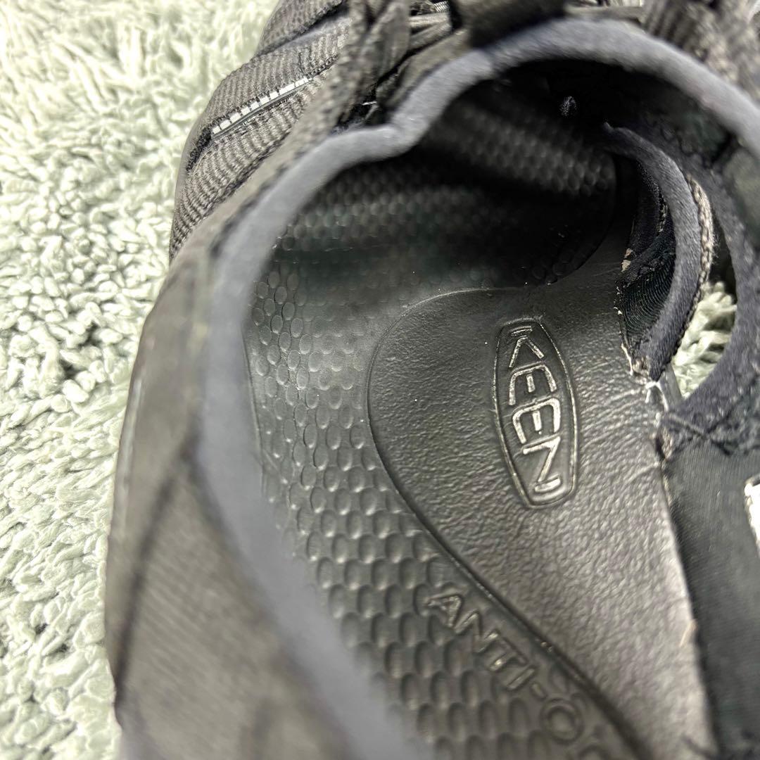 美品 キーン ニューポート ブラック 27.5cm 黒 keen