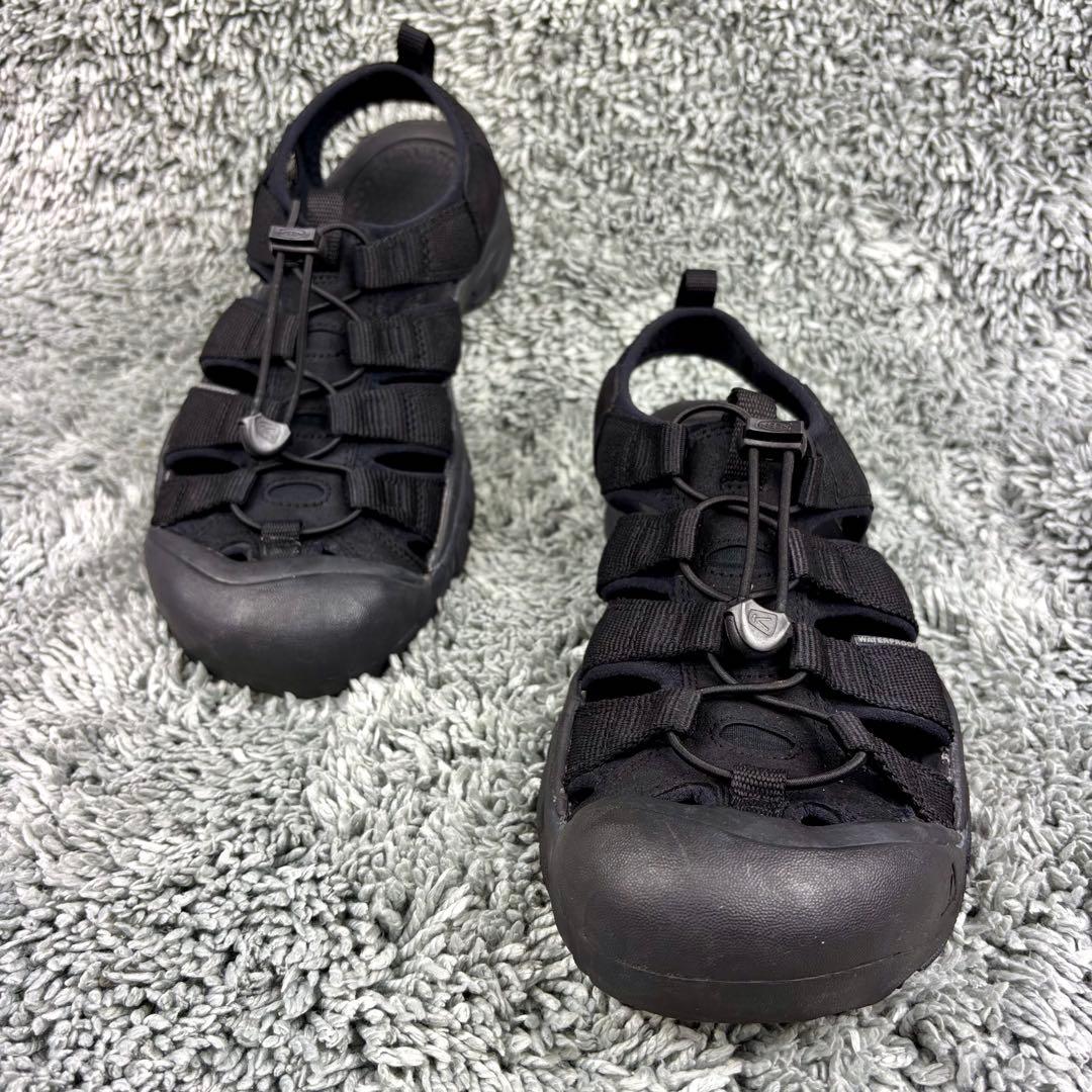 美品 キーン ニューポート ブラック 27.5cm 黒 keen