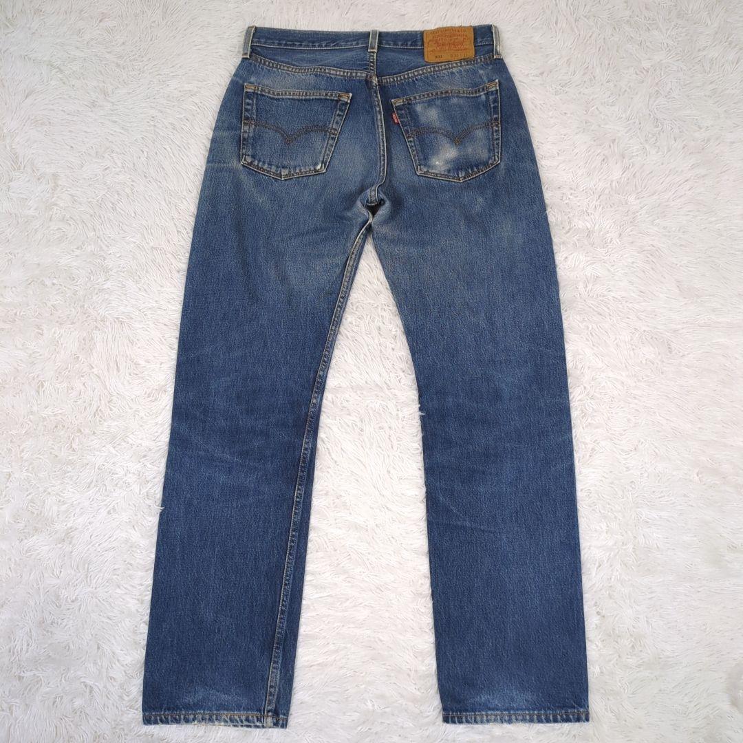 USA製【希少サイズ 32】リーバイス　501　デニムパンツ　553工場