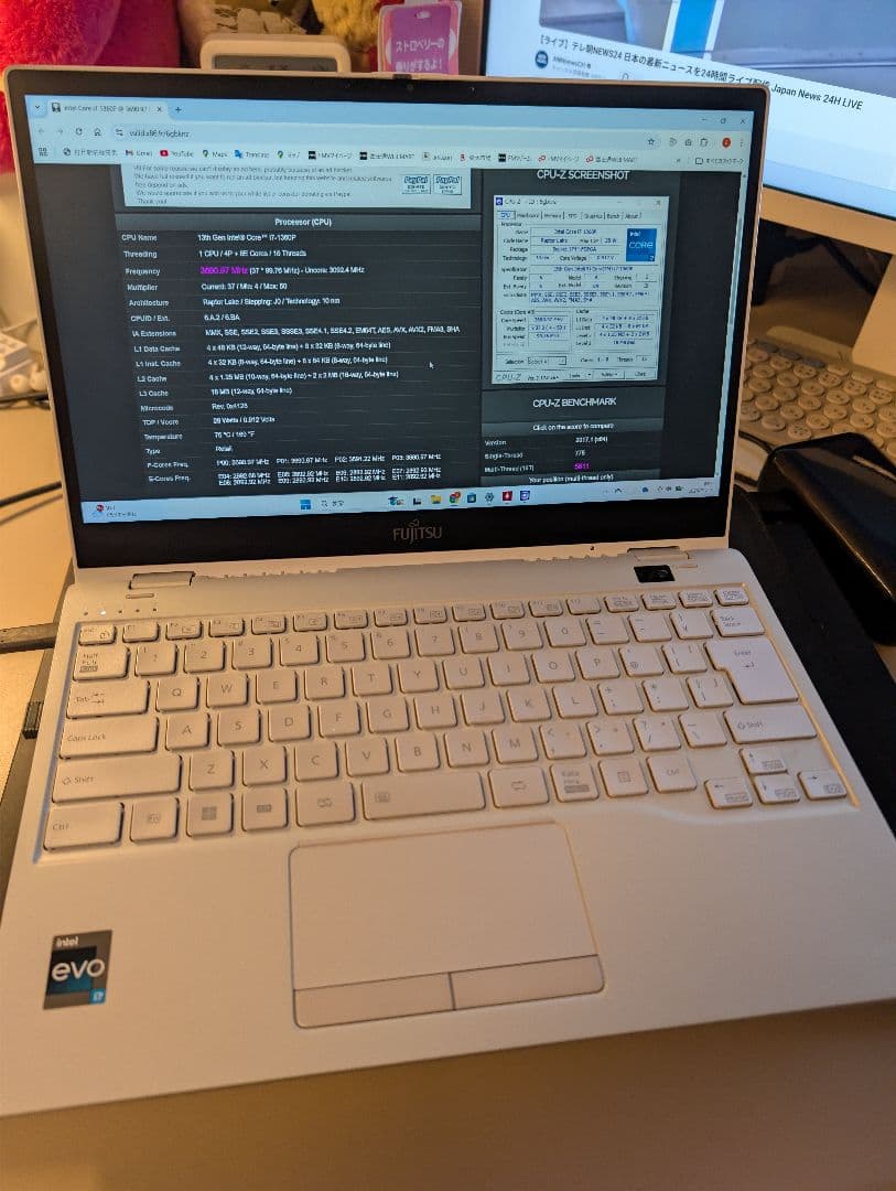 WU3/H2 i7-1360P 32GB 1T 2in1 AC付き